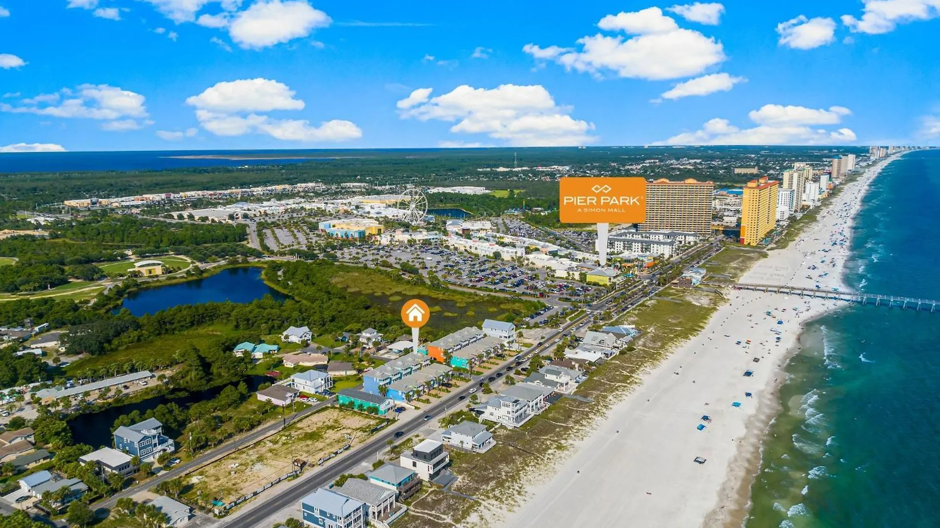 Colorful Cottage Next To Pier Park W/ Gulf Views And Pool! Panama City Beach USA