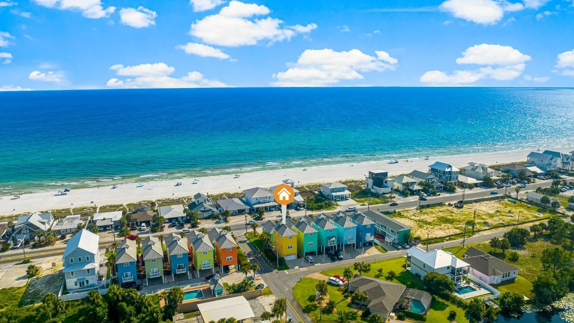 Colorful Cottage Next To Pier Park W/ Gulf Views And Pool! Panama City Beach USA